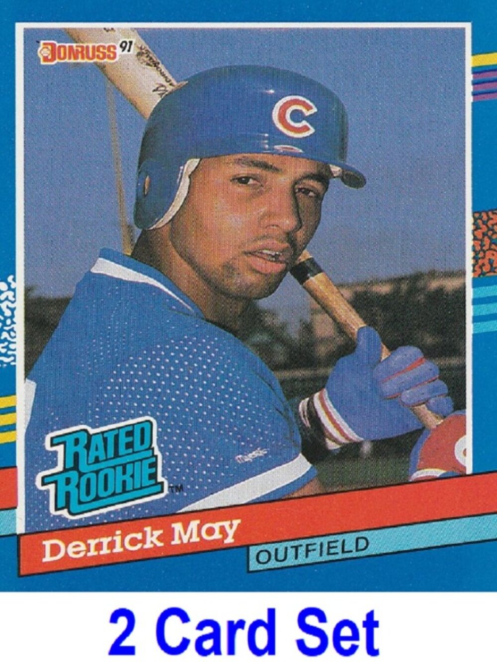 Derrick May Baseball Card Collection